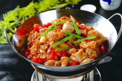 北京食堂承包教你干鍋魚(yú)雜的做法